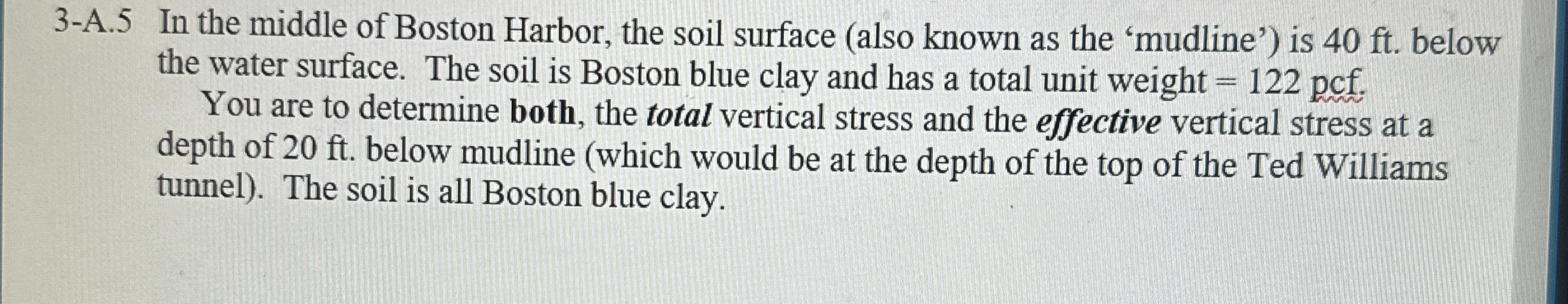 3 - A . 5 In the middle of Boston Harbor, the