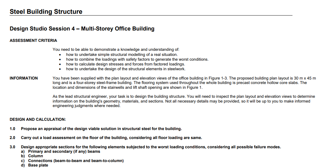ASSESSMENT CRITERIA You need to be able to