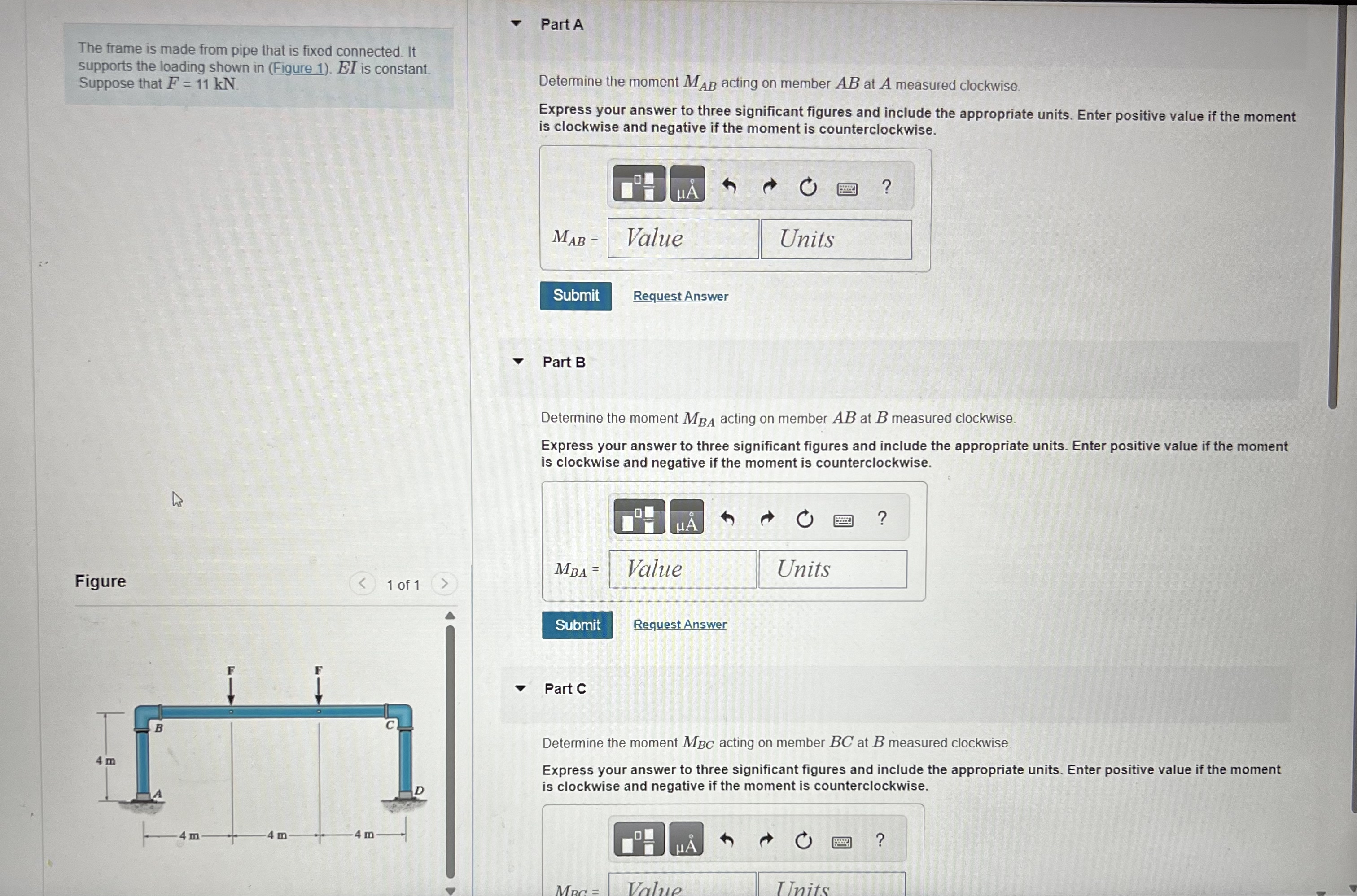 The frame is made from pipe that is fixed