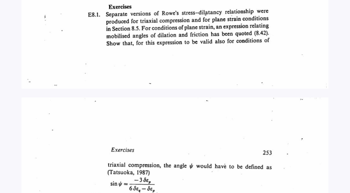 Exercises E 8 . 1 . Separate versions of Rowe's