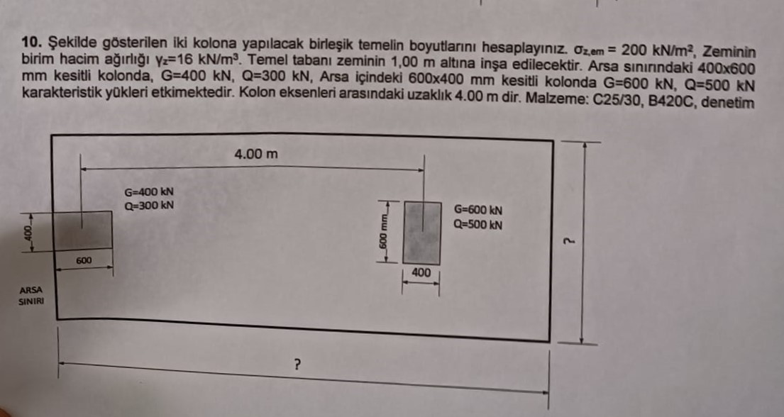 Calculate the dimensions of the combined