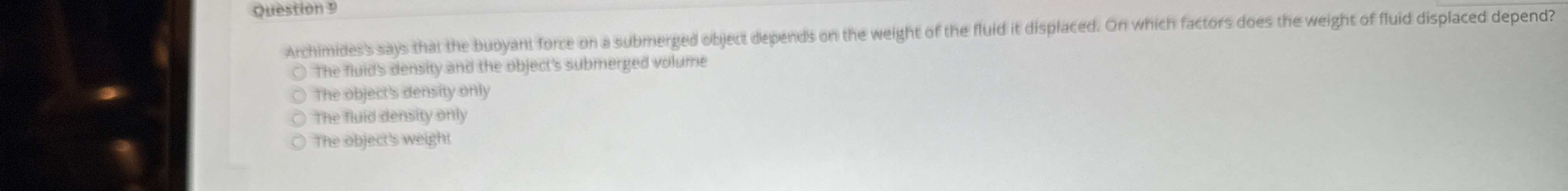 Question 9 Anchimidests says that the bioyanth