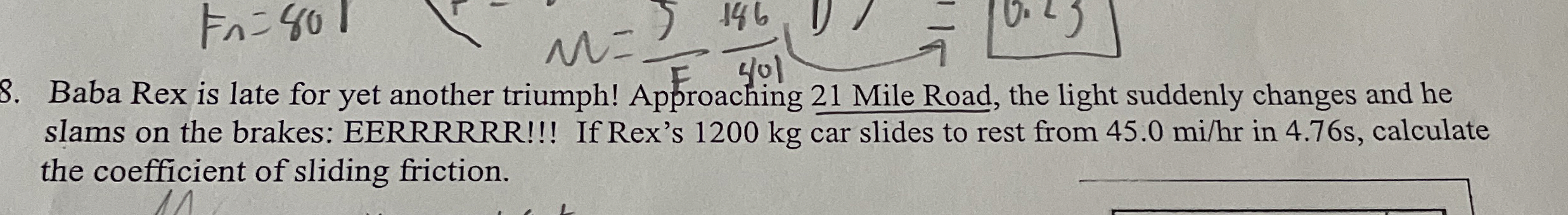 Baba Rex is late for yet another triumph!