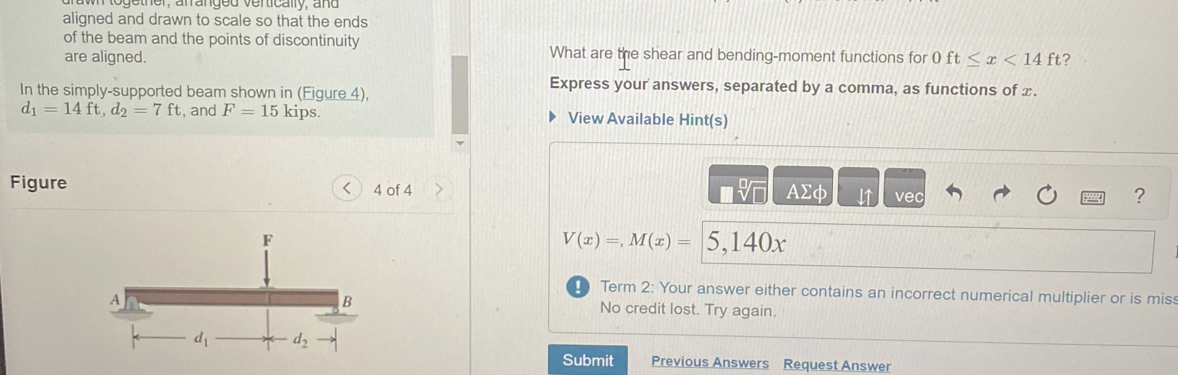 aligned and drawn to scale so that the ends of