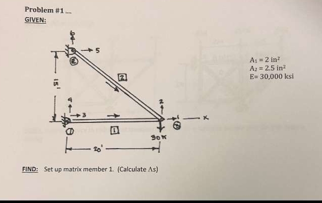 Problem # 1 . GIVEN: A 1 = 2 i n 2 A 2 = 2 . 5 i