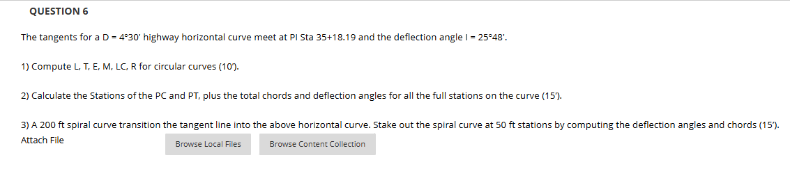 QUESTION 6 The tangents for a \ ( \ mathrm { D }