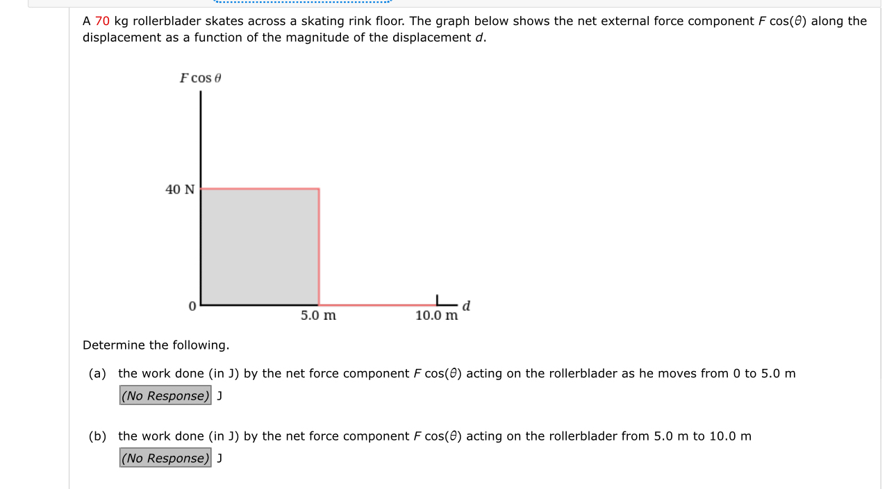 A 7 0 kg rollerblader skates across a skating
