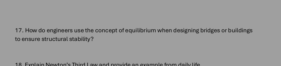 How do engineers use the concept of equilibrium