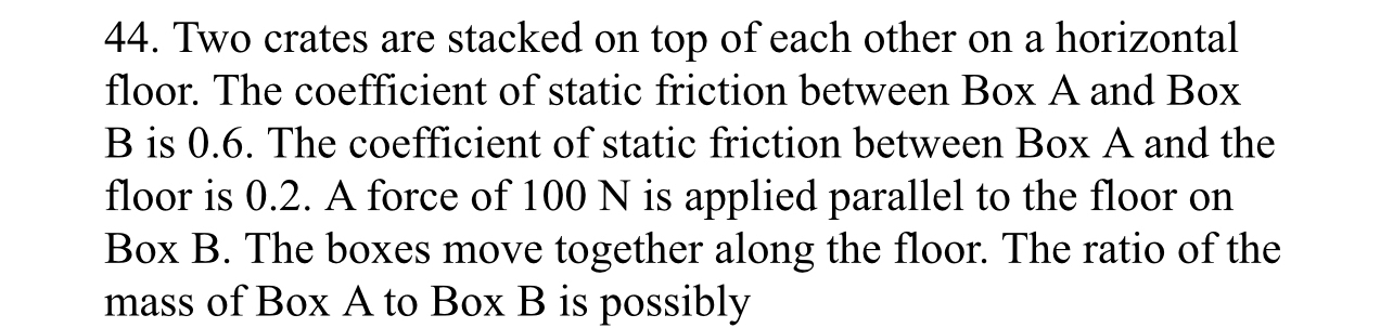 Two crates are stacked on top of each other on a