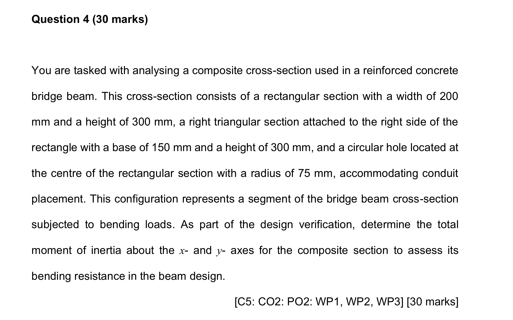 Question 4 ( 3 0 marks ) You are tasked with