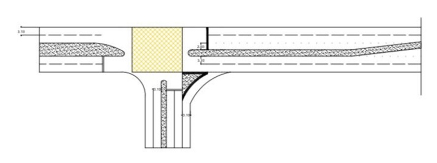 Do conflict study for this highway for 1 0 cycle