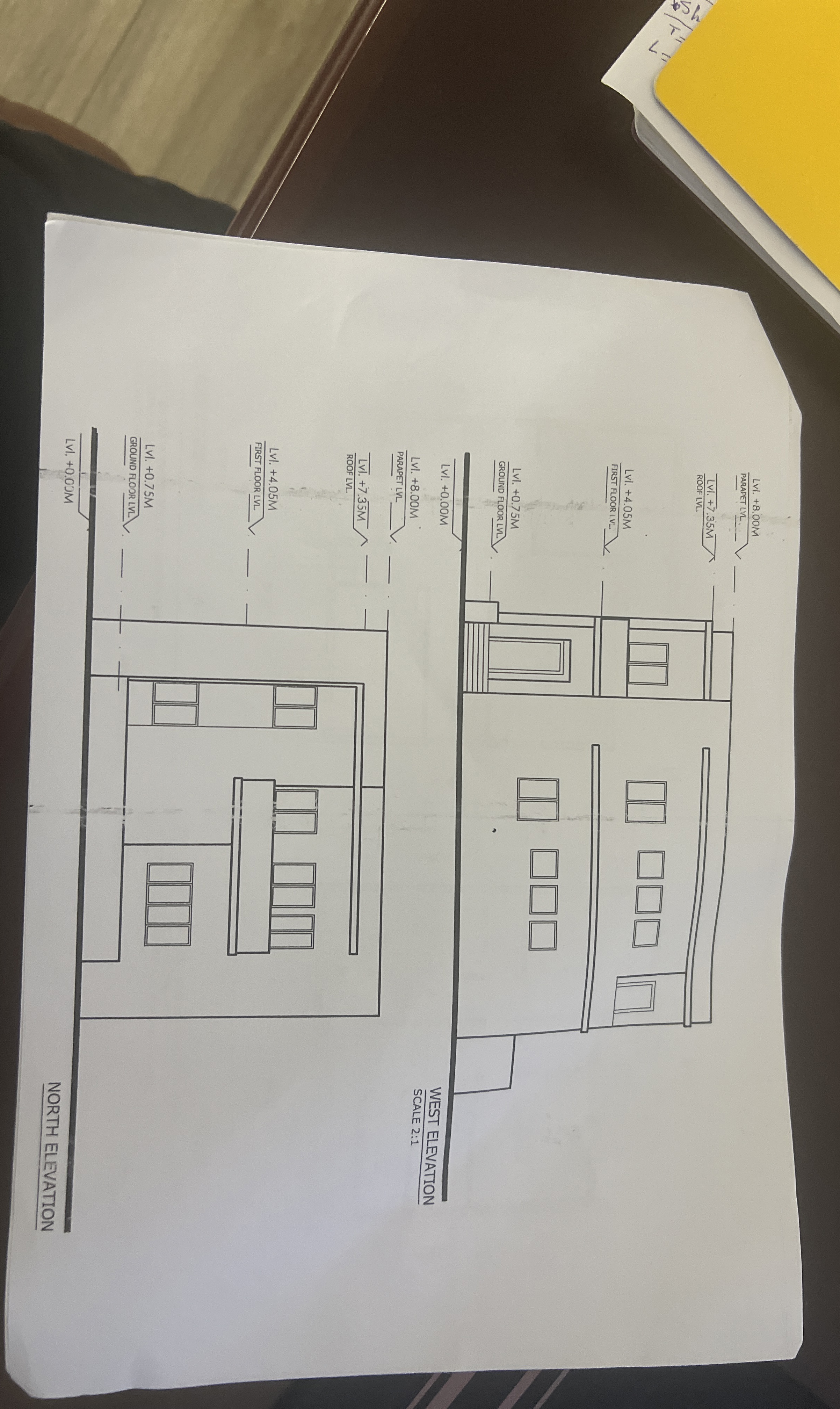 Draw isometric view ( oblique method )