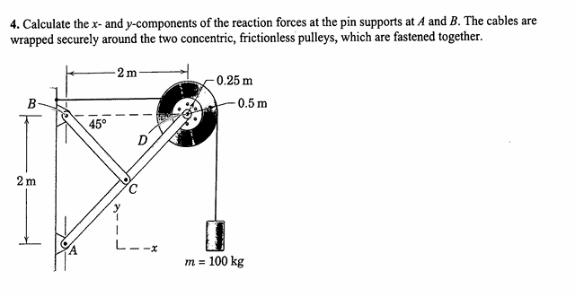 4 . Calculate the \ ( x \ ) - and \ ( y \ ) -