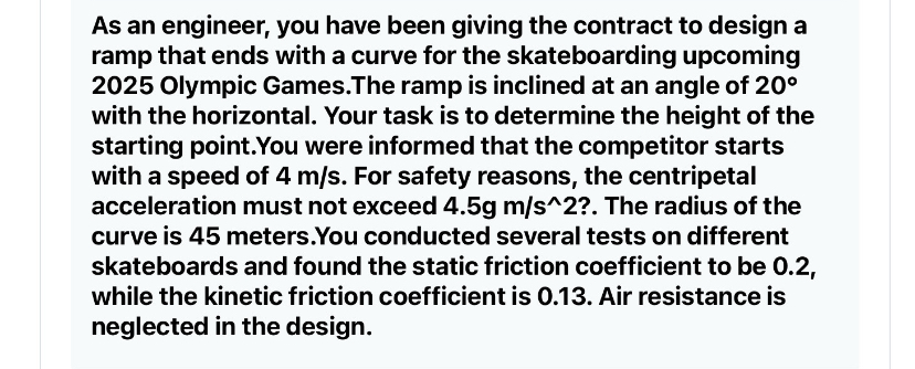 As an engineer, you have been giving the contract