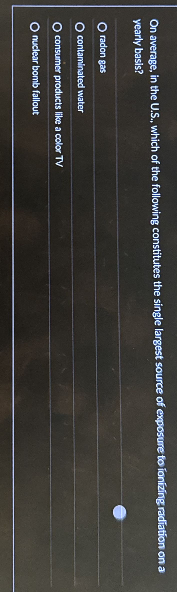 On average, in the U . S . , which of the