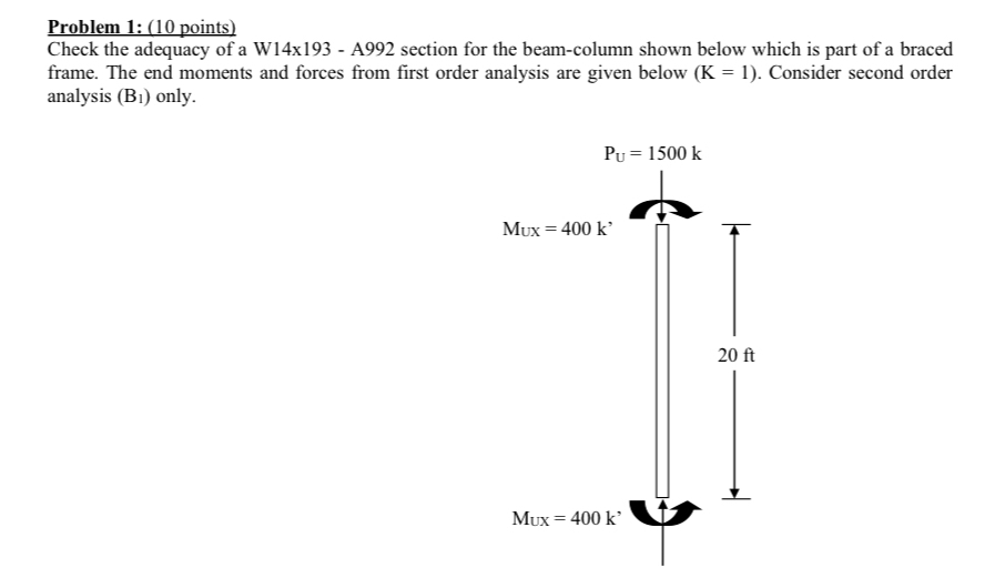 Problem 1 : ( 1 0 points ) Check the adequacy of