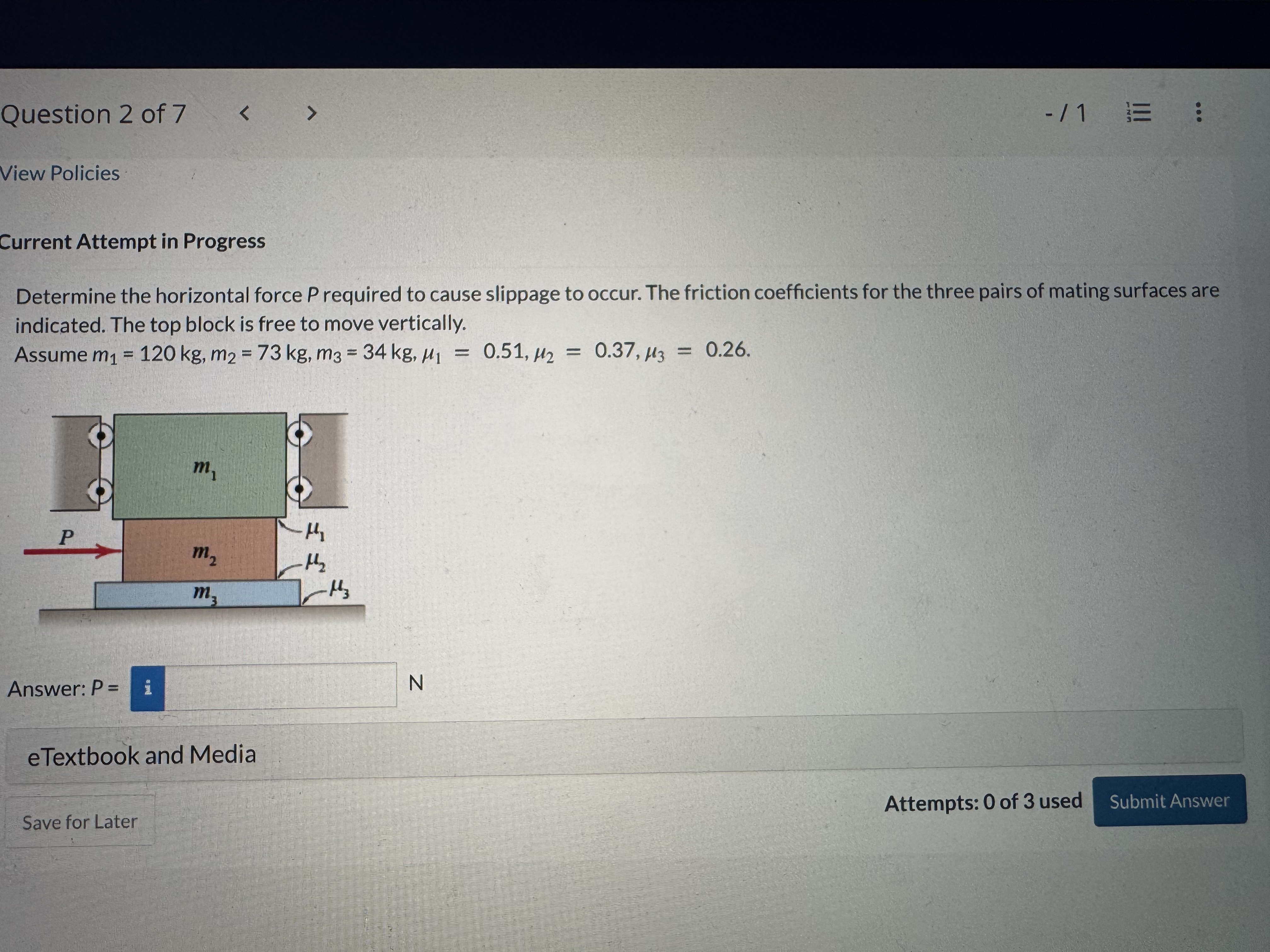 Question 2 of 7 - / 1 View Policies Current
