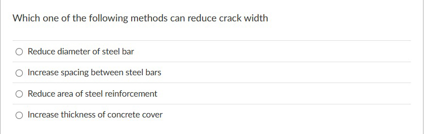 Which one of the following methods can reduce