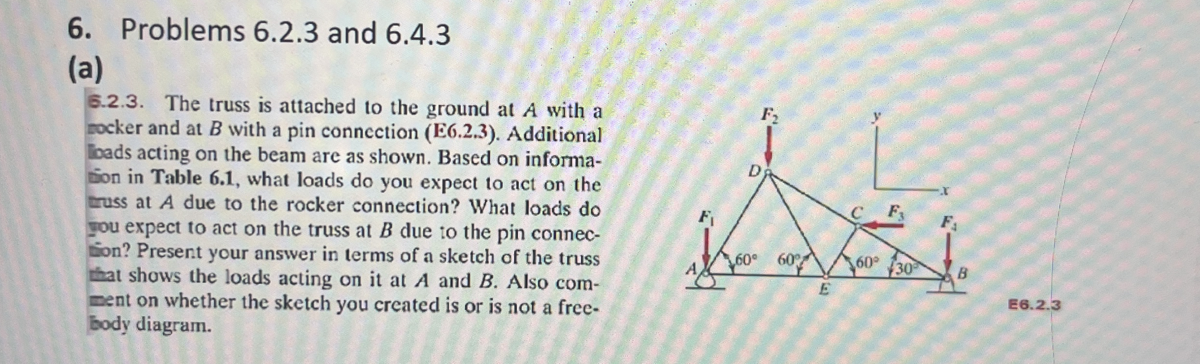 Problems 6 . 2 . 3 and 6 . 4 . 3 ( a ) 6 . 2 . 3