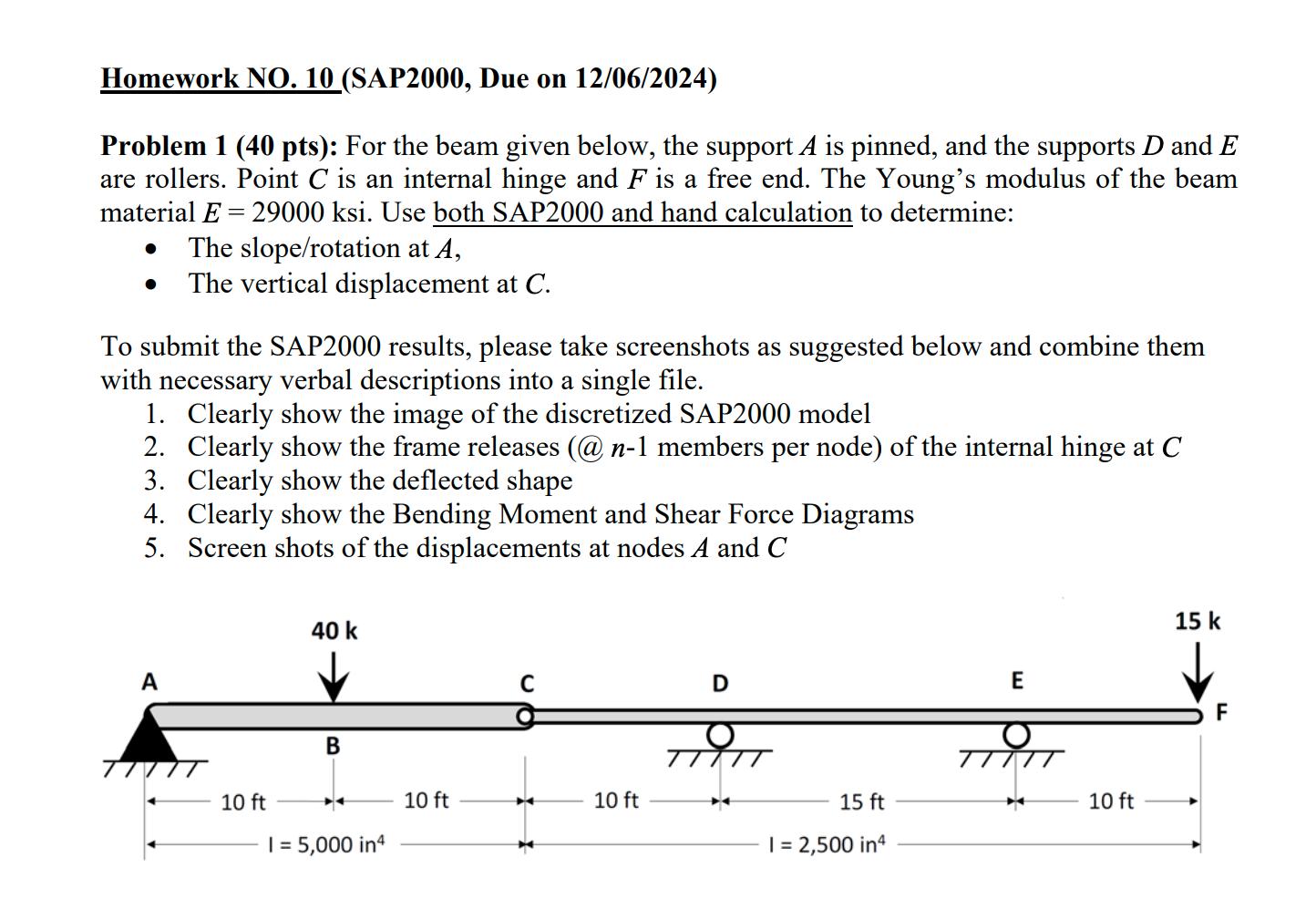 Homework NO . 1 0 ( SAP 2 0 0 0 , Due on 1 2 / 0