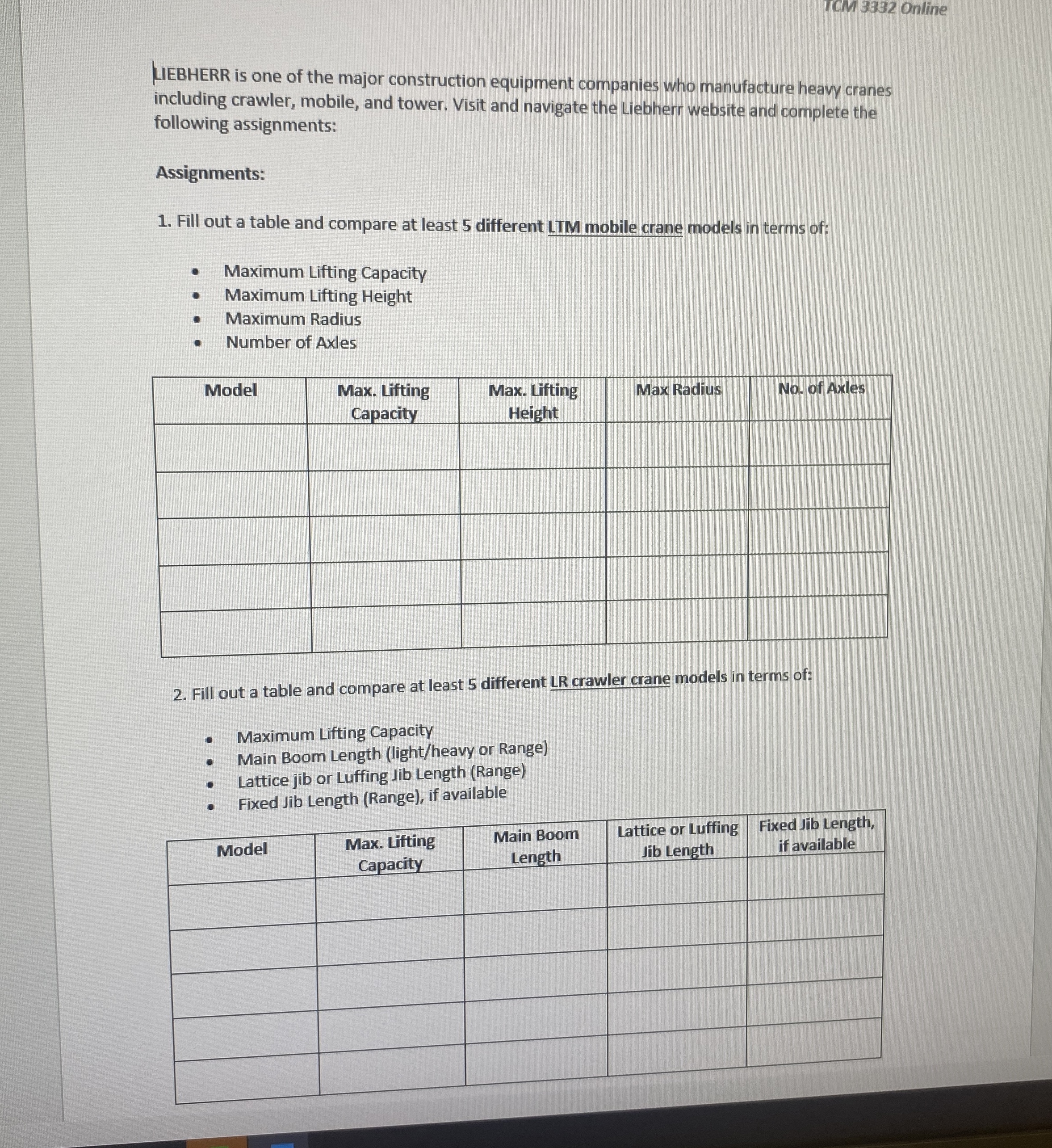 3 3 3 2 Online HIEBHERR is one of the major