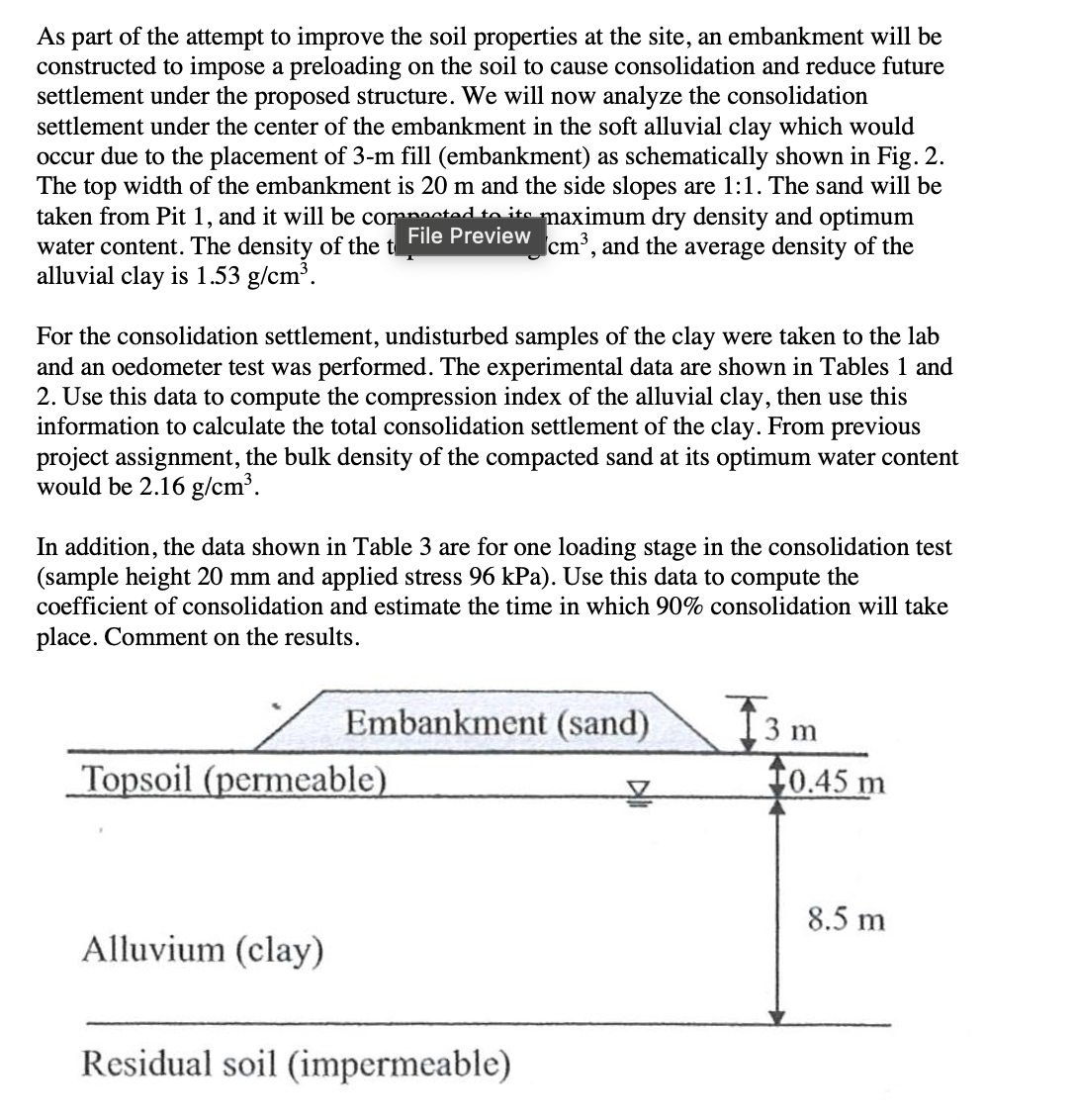 As part of the attempt to improve the soil