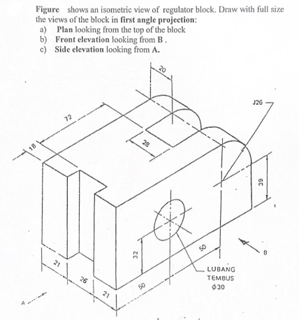 Draw each side in a frame each frame is ( 1 3 . 9
