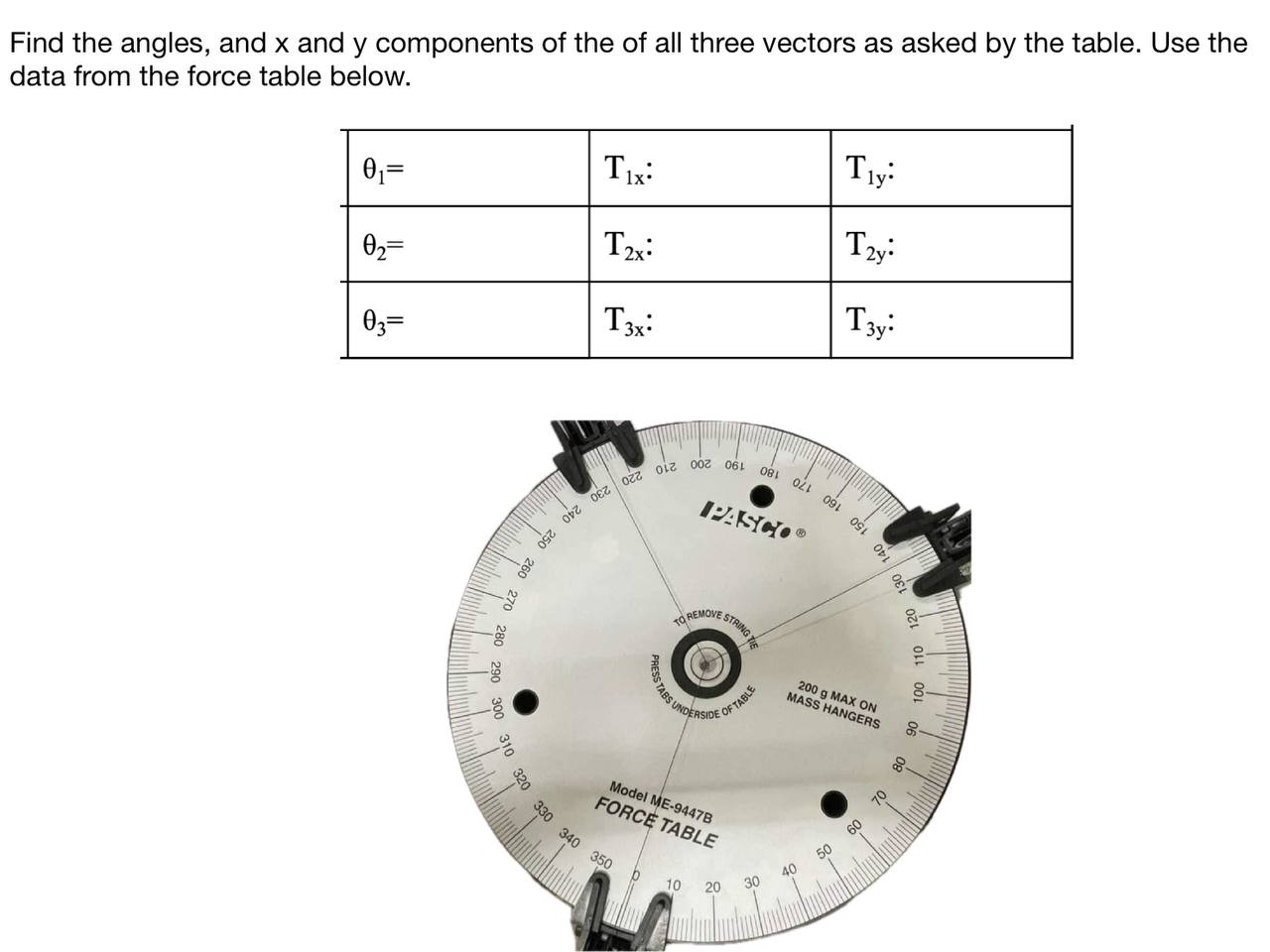 Find the angles, and \ ( x \ ) and \ ( y \ )