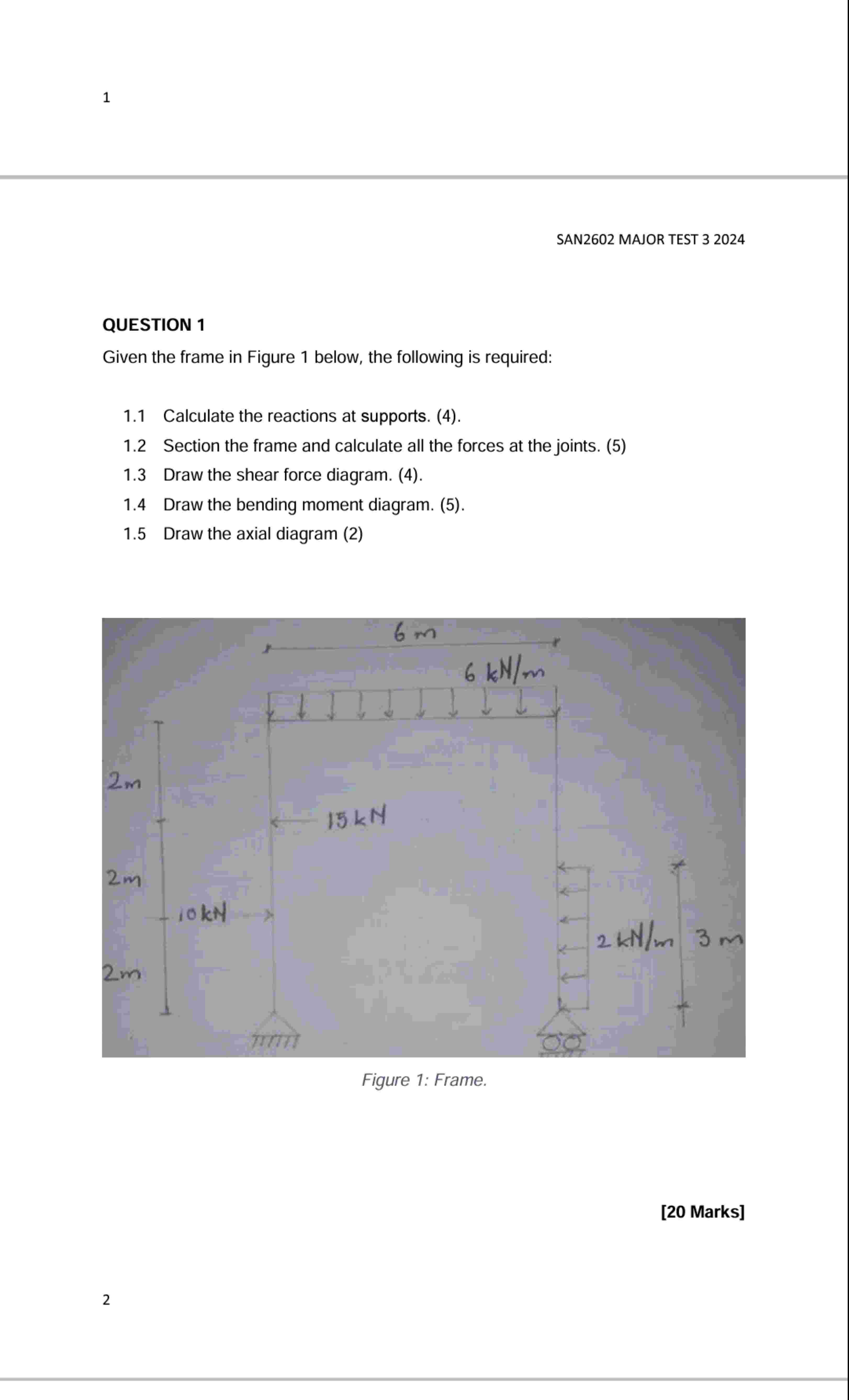 SAN 2 6 0 2 MAJOR TEST 3 2 0 2 4 ( VERY AGENT )