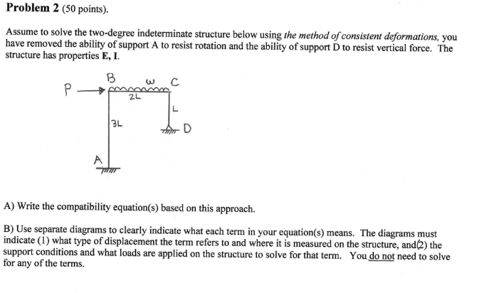 Problem 2 ( 5 0 points ) . Assume to solve the