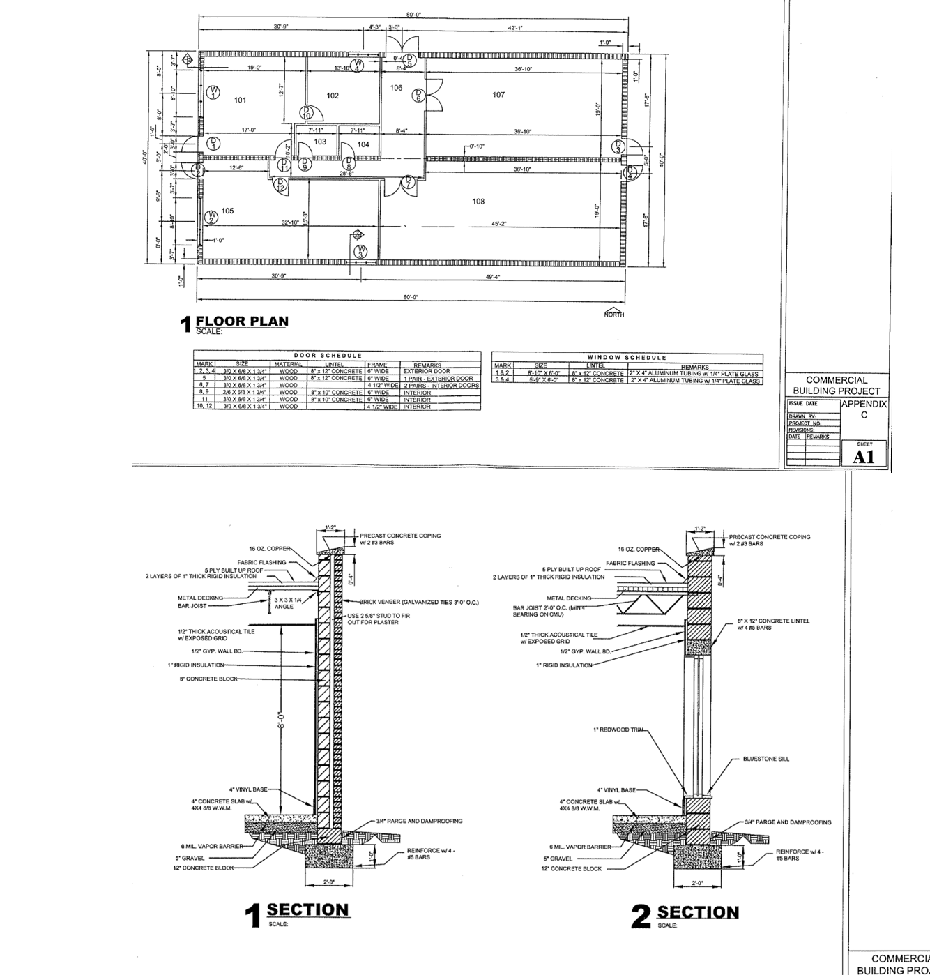 Take Off ( 4 0 Points ) Assume 5 % waste factor.