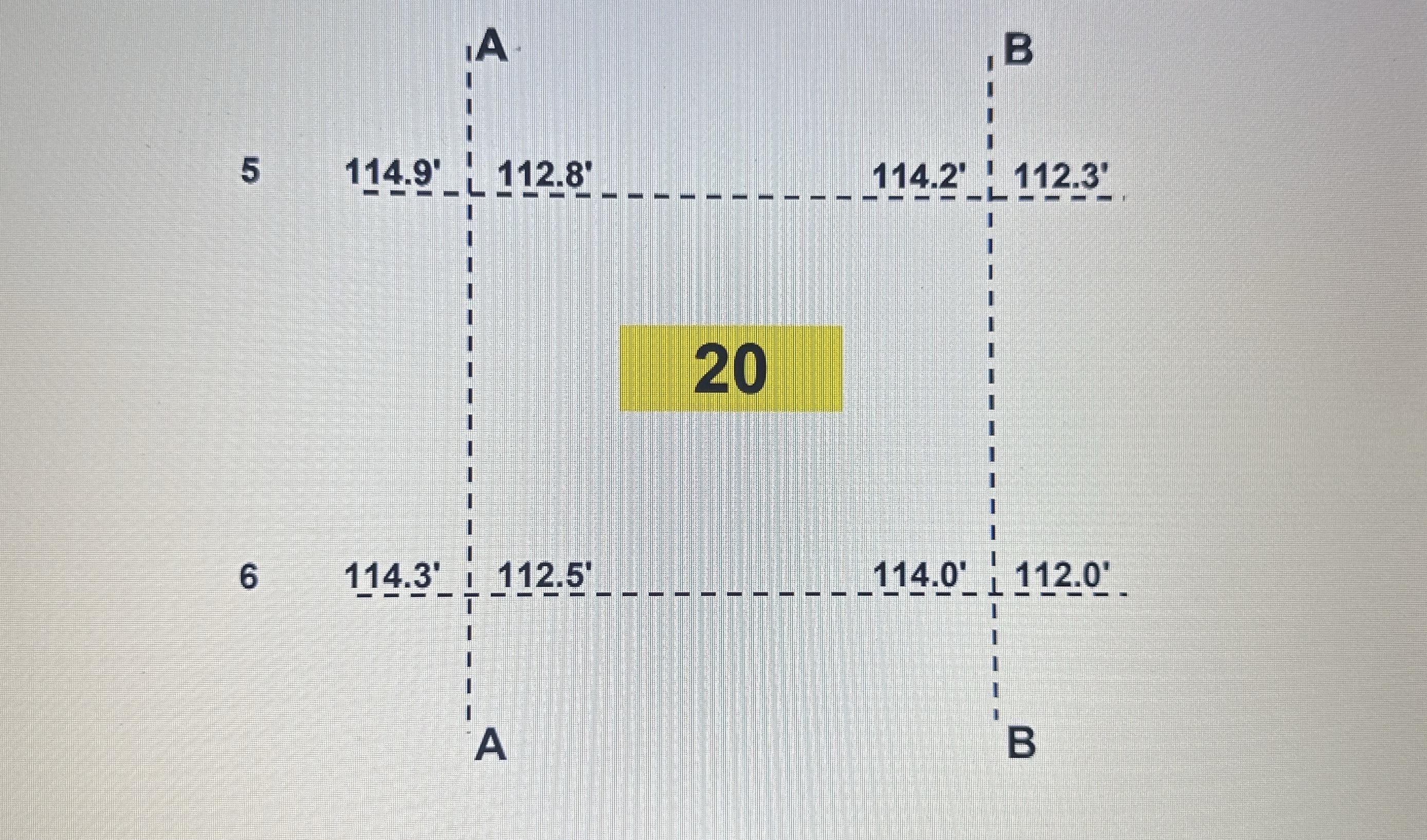 What is the fill height for A 5 ? What is the