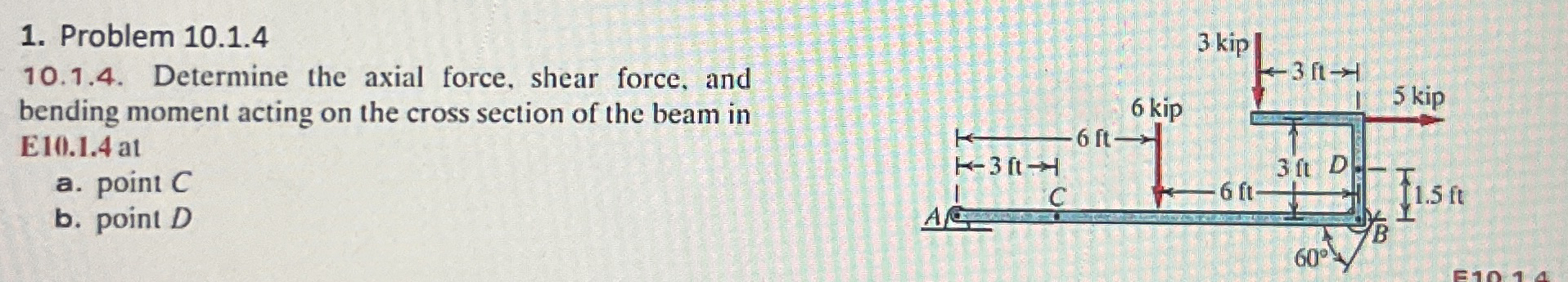 Problem 1 0 . 1 . 4 1 0 . 1 . 4 . Determine the