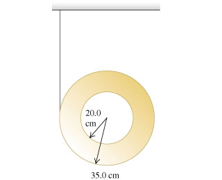 A thin light string is wrapped around the outer