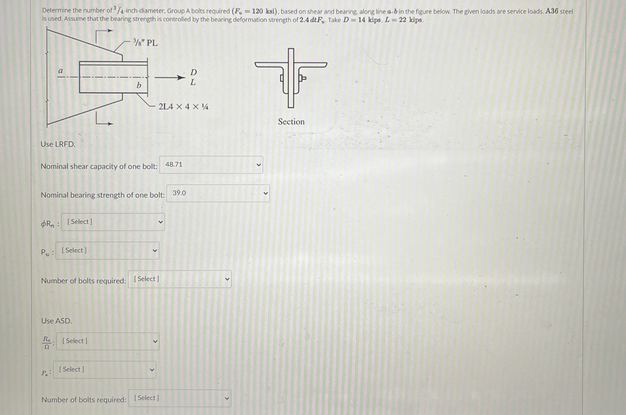 Determine the number of 3 4 - inch - diameter,