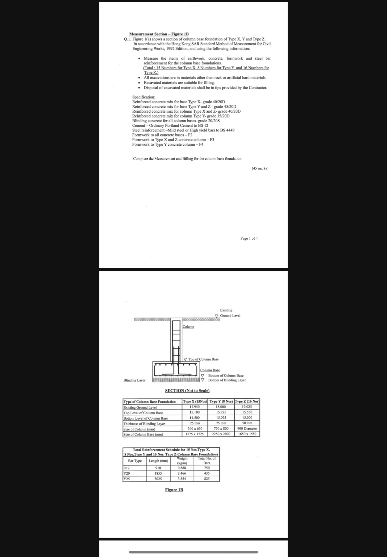 Measurement Section - Figure 1 B Q . 1 . Figure 1