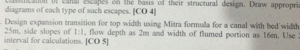 Design expansion transition for top width using