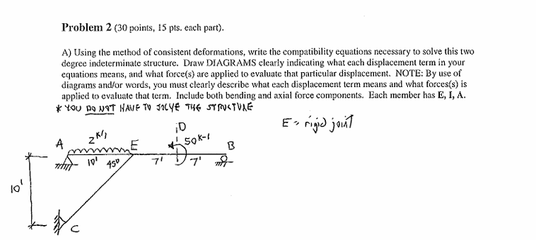 Problem 2 ( 3 0 points, 1 5 pts . each part ) . A