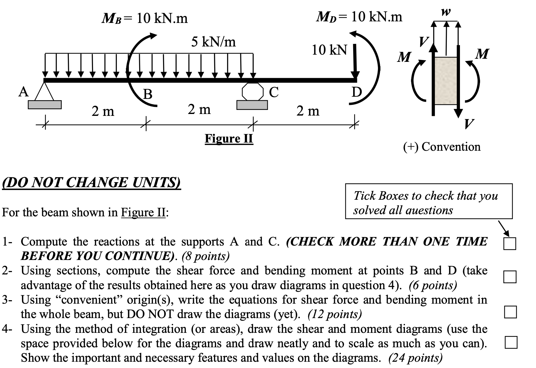 Figure II ( + ) Convention ( DO NOT CHANGE UNITS