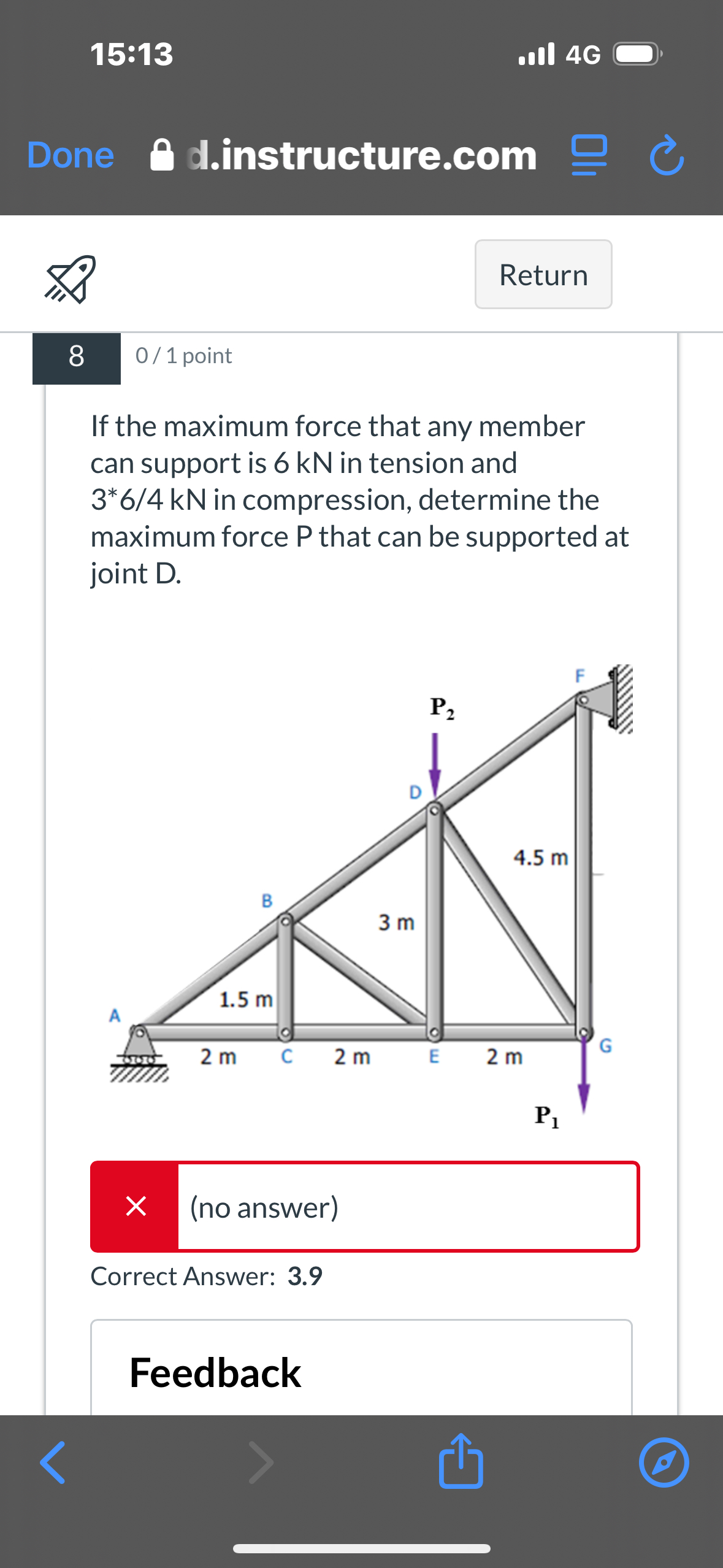 1 5 : 1 3 all 4 G Done d . instructure.com 8 0 1