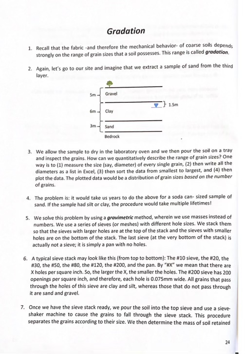 Use Excel to create a plot of hydrostatic pore