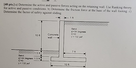 [ 4 0 pts . | a ) Determine the active and