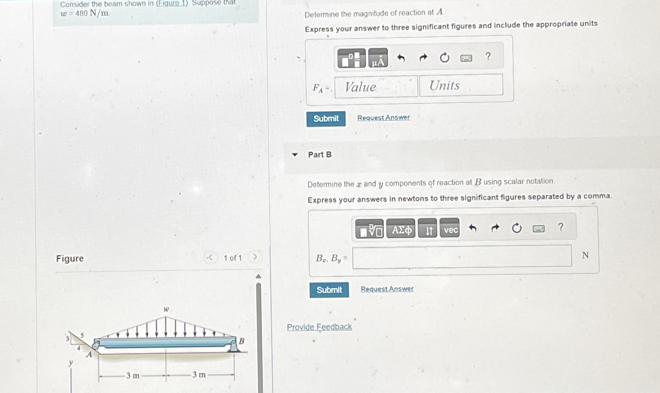 Consider the beam shown in ( Figure 1 ) Suppose