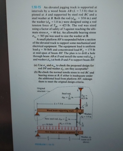 1 . 1 0 - 1 5 An elevated jogging track is