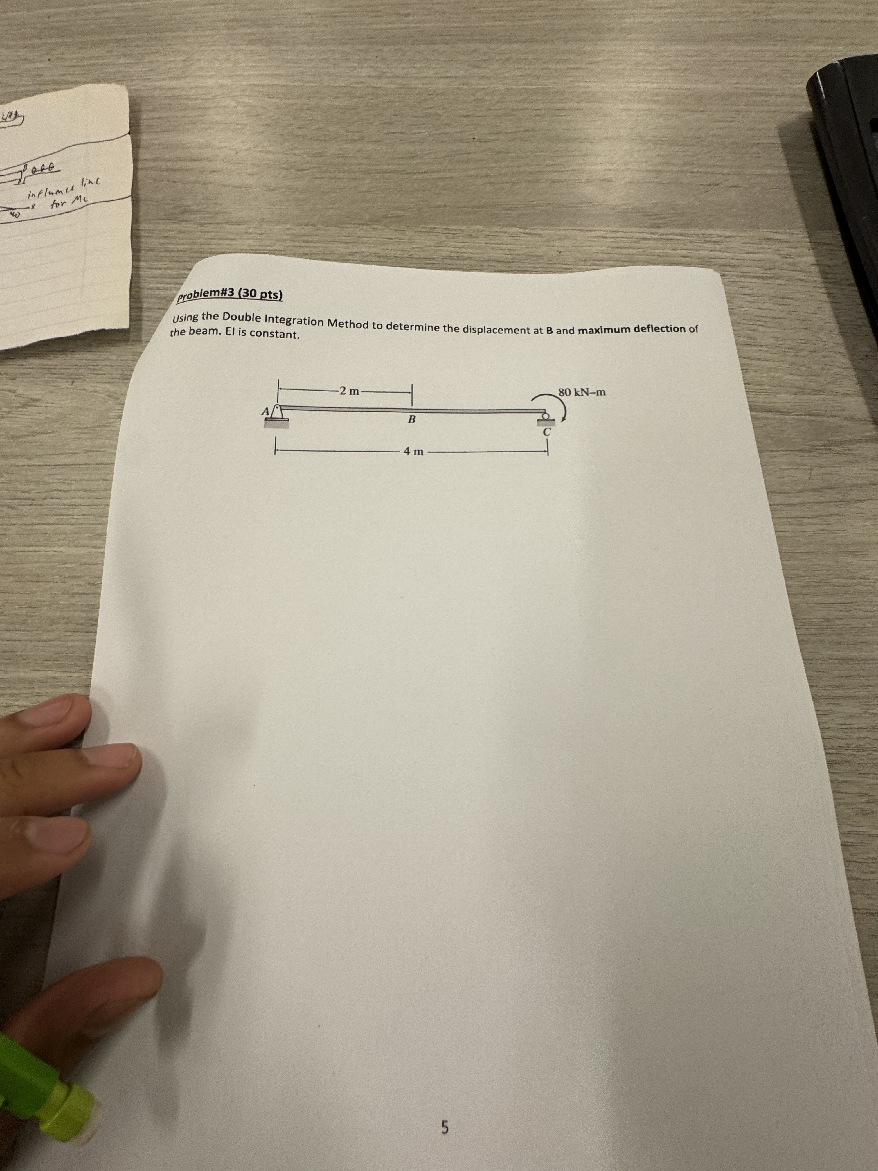 UHt influmce linc 4 0 for M c problem# 3 ( 3 0