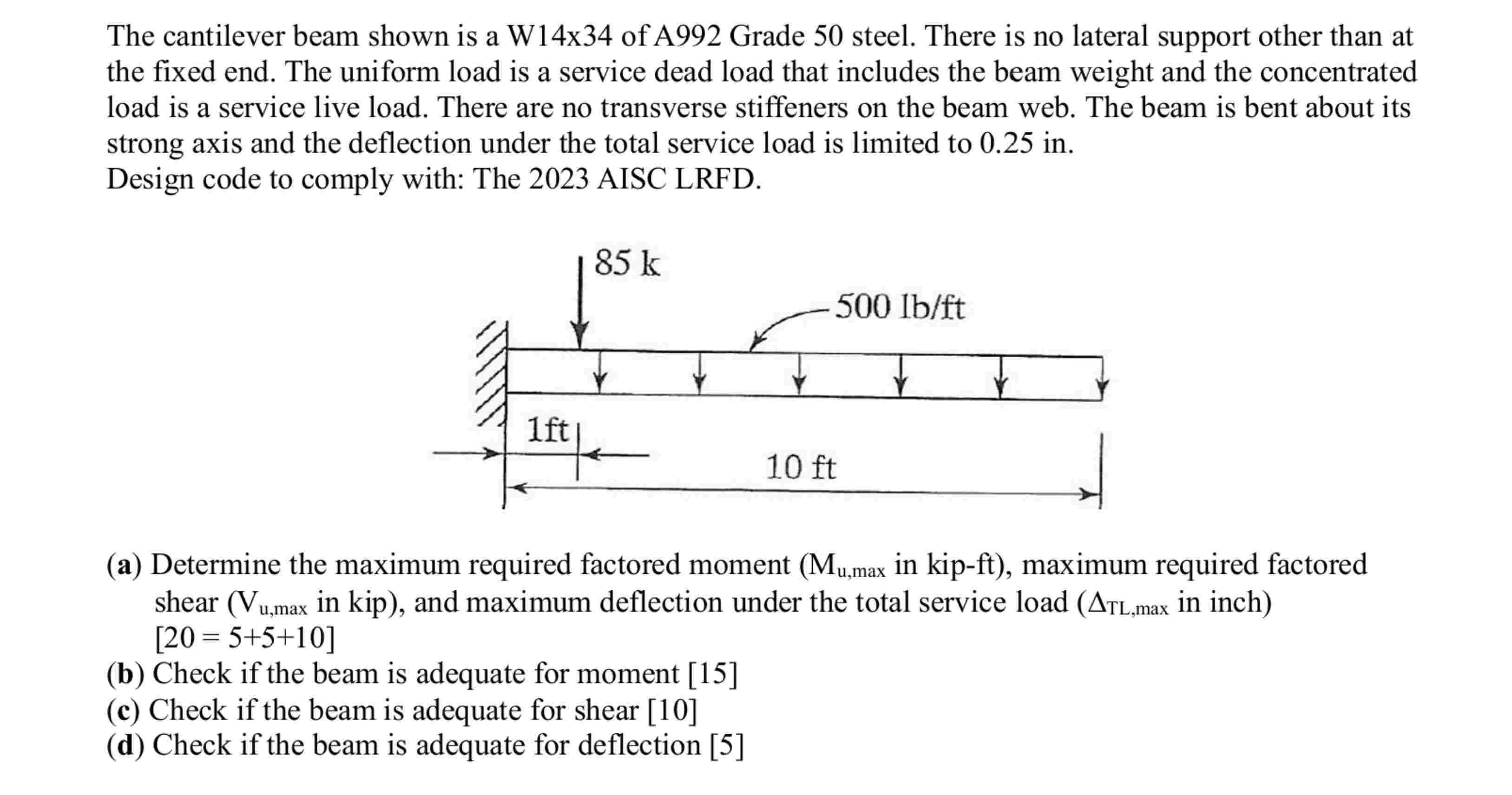 Please solve a through d , thank you!