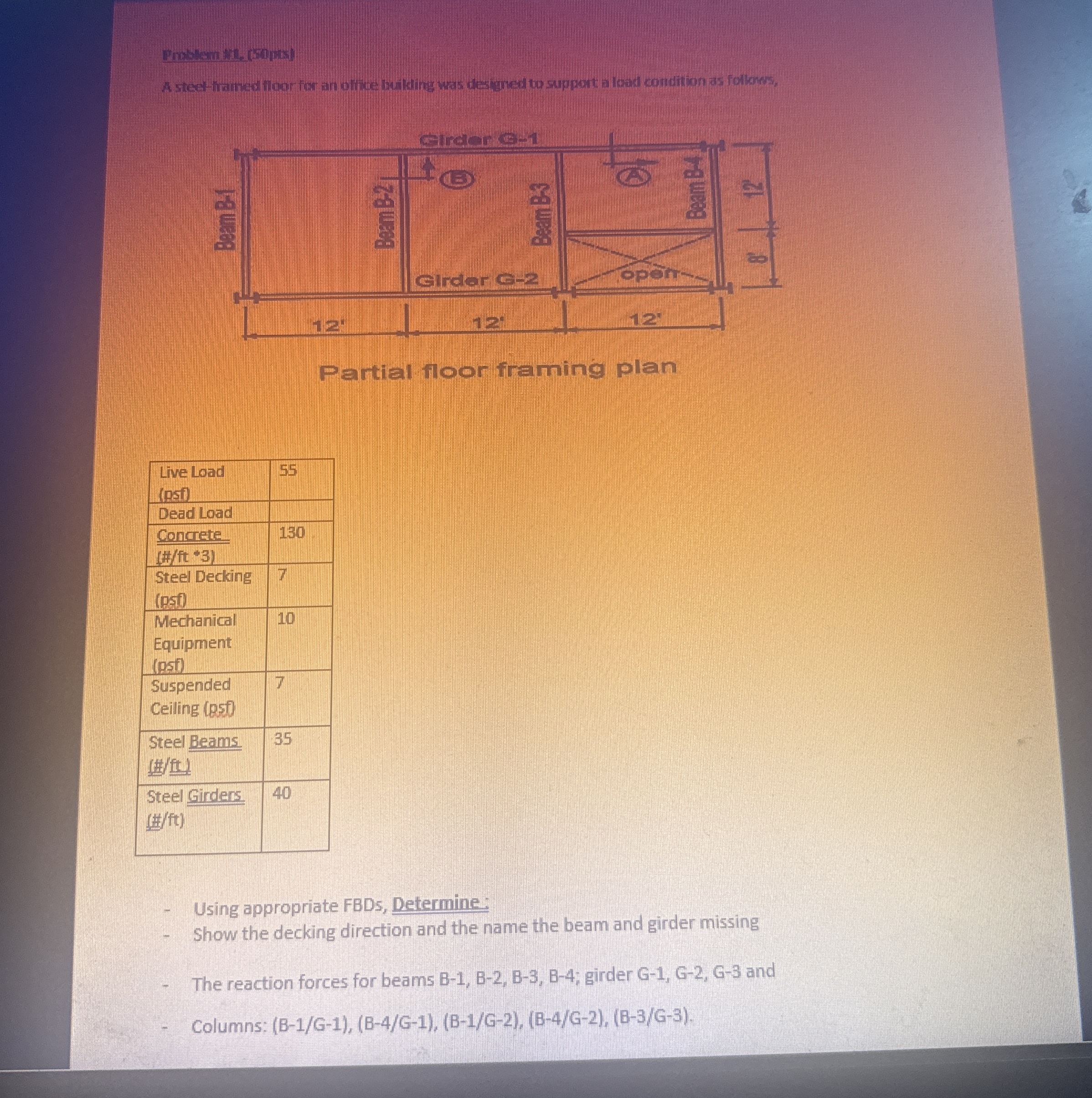 Solve using numbers given