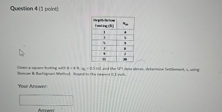 Question 3 ( 1 point ) \ table [ [ \ table [ [