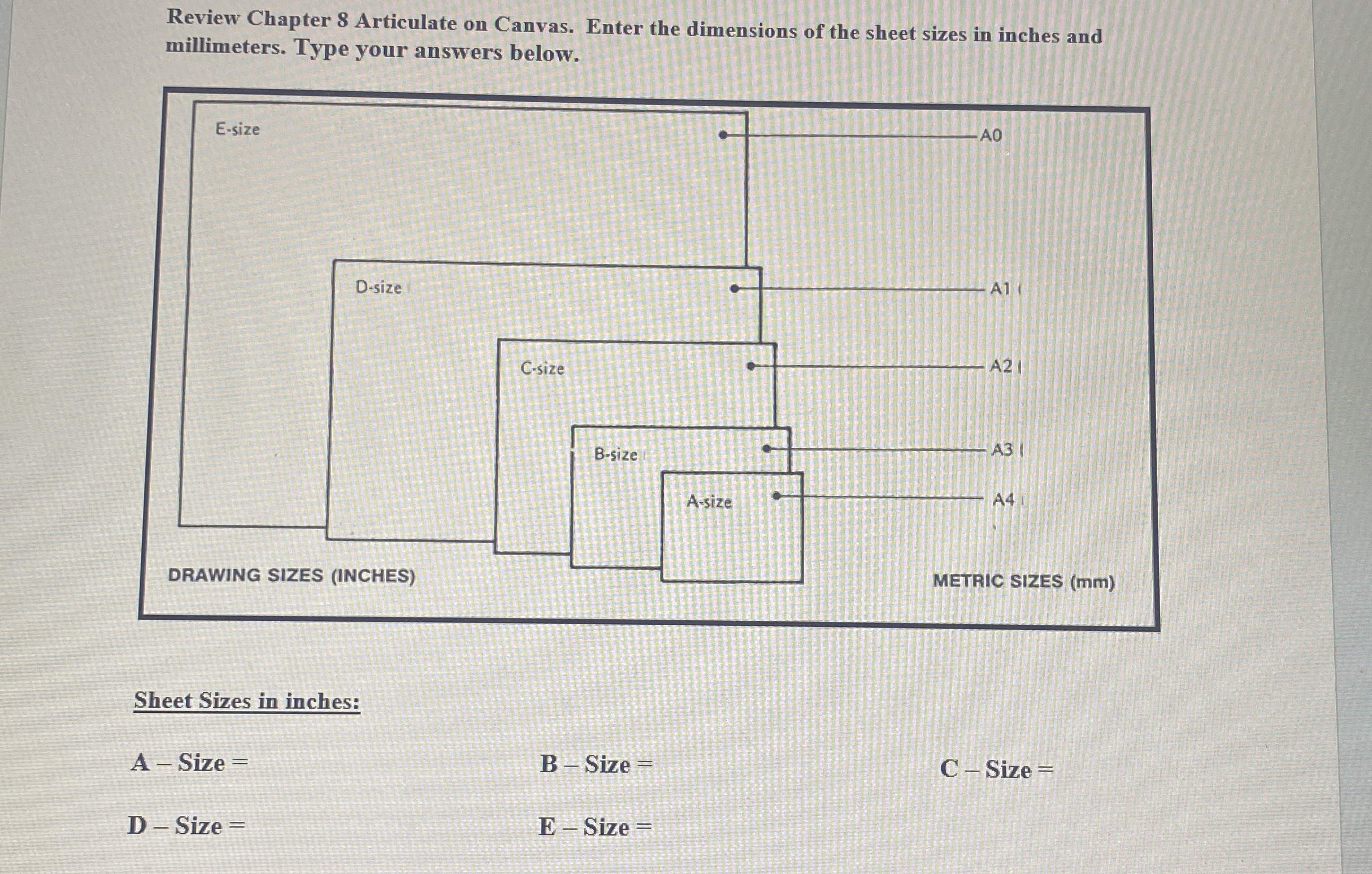 Review Chapter 8 Articulate on Canvas. Enter the