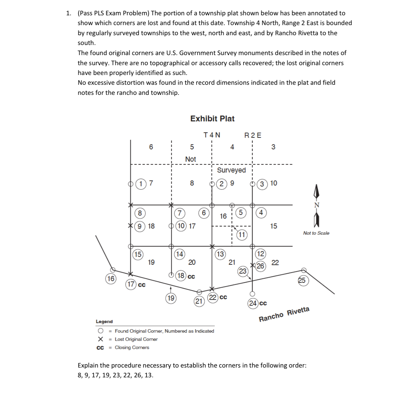 Show Work ( Pass PLS Exam Problem ) The portion